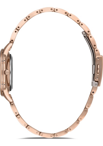 Davıd Guner Rose Kaplamalı Beyaz Kadranlı Kadın Kol Saati DG-8192LA-C1 fiyatları