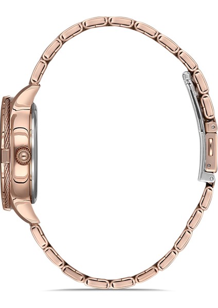 Davıd Guner Rose Kaplamalı Beyaz Kadranlı Kadın Kol Saati DG-8181LA-C1 fiyatları