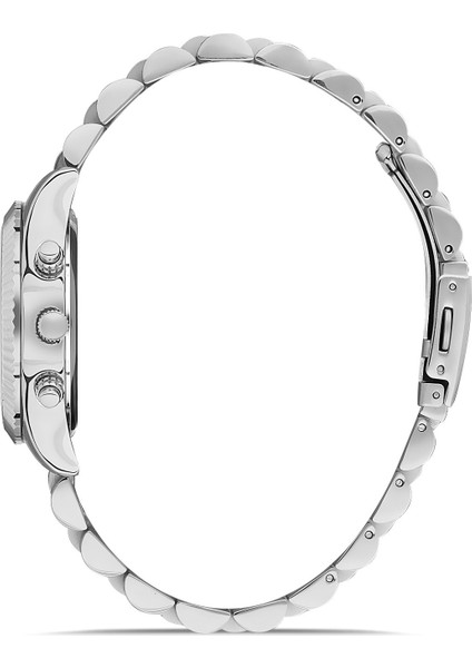 Davıd Guner Gümüş Kaplamalı Beyaz Kadranlı Kadın Kol Saati DG-8340LA-A2 fiyatları