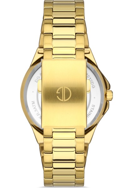 Davıd Guner Sarı Kaplamalı Siyah Kadranlı Erkek Kol Saati DG-8353GA-B1 modelleri