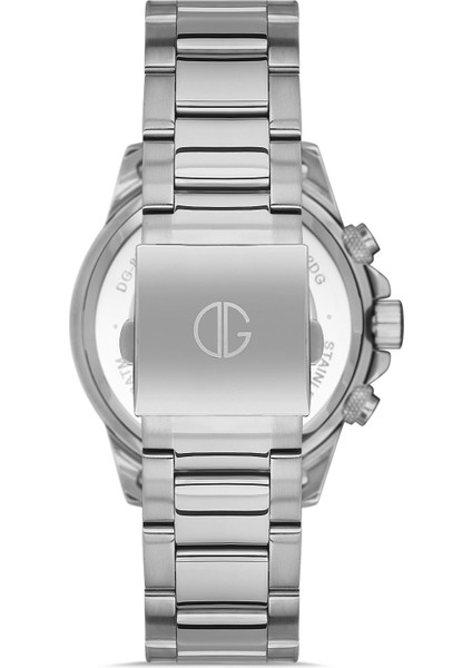 Davıd Guner Gümüş Kaplamalı Yeşil Kadranlı Erkek Kol Saati DG-8376GA-A10 modelleri