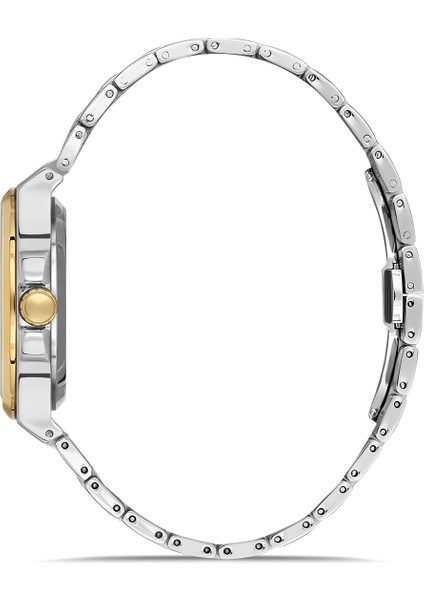 Davıd Guner Sarı Beyaz Kaplamalı Yeşil Kadranlı Erkek Kol Saati DG-8781GA-CA7 fiyatları