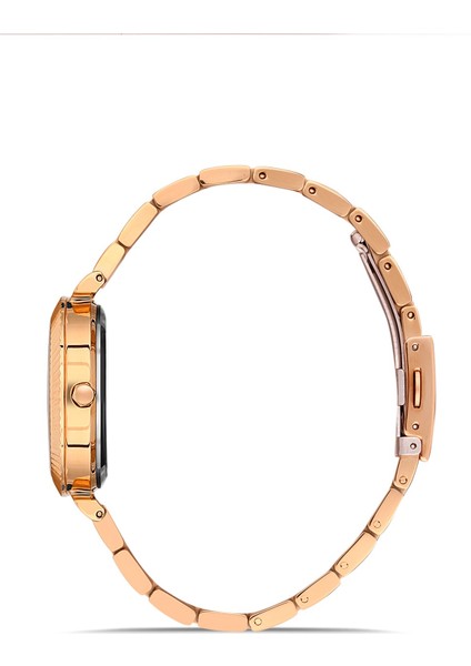 Davıd Guner Rose Kaplamalı Beyaz Kadranlı Kadın Kol Saati DG-8412LA-C1 fiyatları