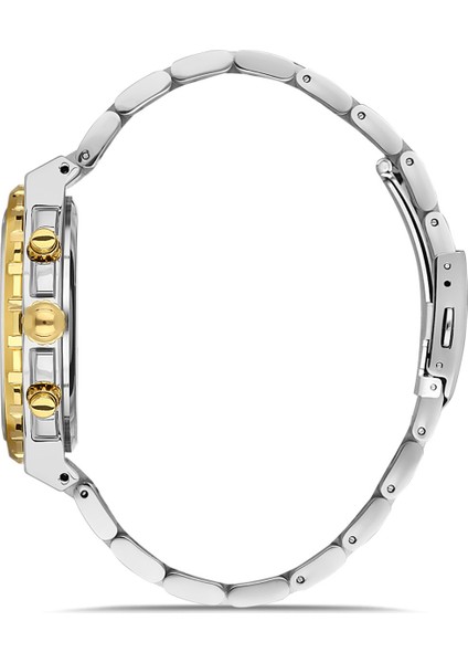 Davıd Guner Sarı Beyaz Kaplamalı Yeşil Kadranlı Erkek Kol Saati DG-8410GA-D10 fiyatları