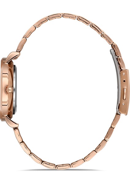 Davıd Guner Rose Kaplamalı Beyaz Kadranlı Kadın Kol Saati DG-8221LA-C1 fiyatları