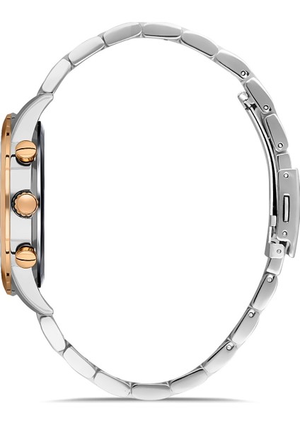 Davıd Guner Rose Beyaz Kaplamalı Kahverengi Kadranlı Erkek Kol Saati DG-8420GA-E6 fiyatları