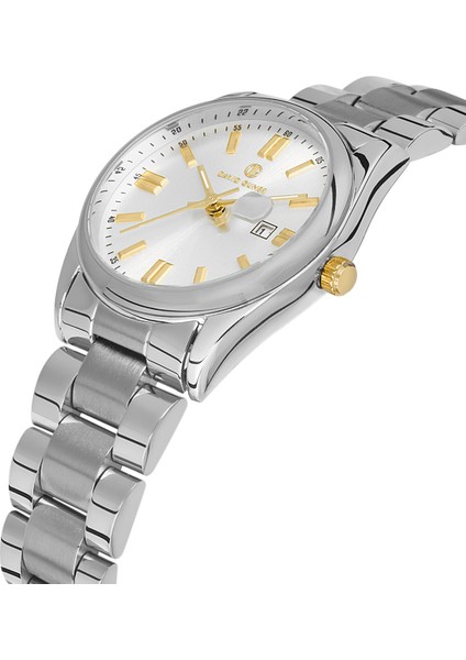 Davıd Guner Gümüş Kaplamalı Beyaz Kadranlı Kadın Kol Saati DG-8391LA-A1 modelleri