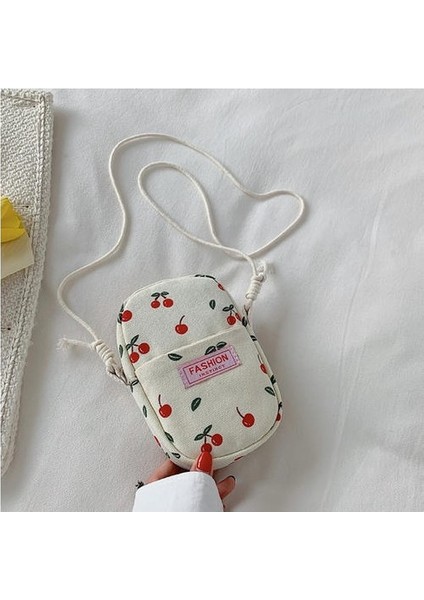 Canvas Inek Dokusu, Bir Omuz Moda Mini Cep Telefonu Çantası ile Küçük Çantalı (Yurt Dışından) fiyatları