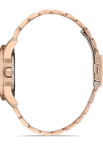 Davıd Guner Rose Kaplamalı Beyaz Kadranlı Kadın Kol Saati DG-8308LA-C1 fiyatları