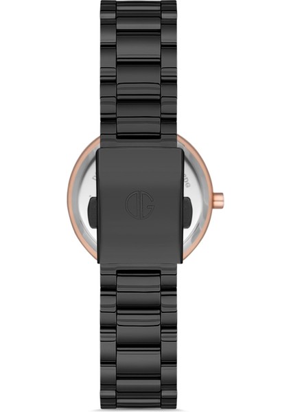 Davıd Guner Rose Siyah Kaplamalı Siyah Kadranlı Kadın Kol Saati DG-8138LA-R2 modelleri