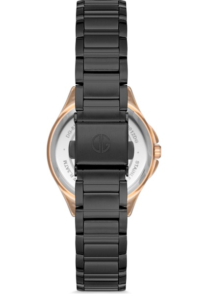 Davıd Guner Rose Siyah Kaplamalı Siyah Kadranlı Kadın Kol Saati DG-8186LA-R2 modelleri