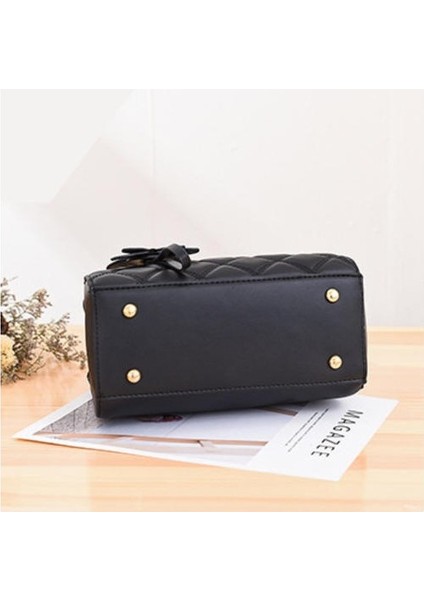 Kore Tarzı Moda Eşkenar Eşdeğer Çanta, Kadın Çantası Basit Omuz Messenger Çantası (Yurt Dışından) fiyatları