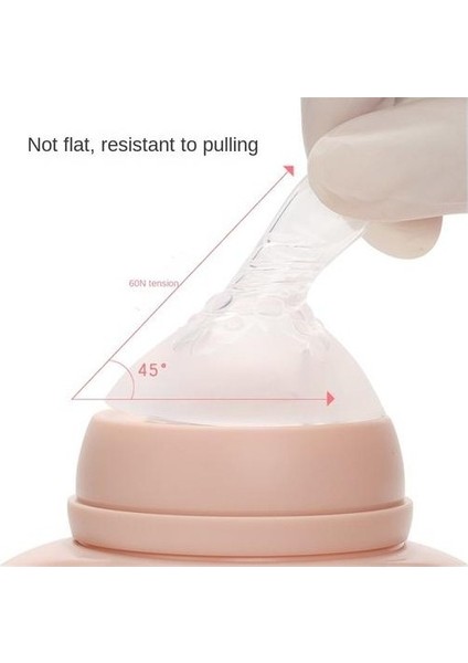 Çocuklar Için 1PSC300ML Ppsu Şişesi, Saplı Geniş Çaplı Sütten Kesme Cihazı, Düşmeye Dirençli (Yurt Dışından)