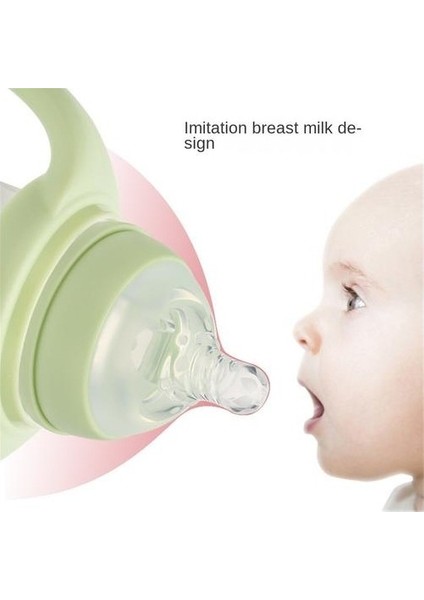 Çocuklar Için 1PSC300ML Ppsu Şişesi, Saplı Geniş Çaplı Sütten Kesme Cihazı, Düşmeye Dirençli (Yurt Dışından)
