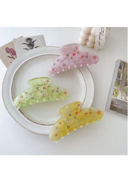 Asetik Asit Plaka Saç Klipsi, Güzel Tatlı Retro Kız Saç Klibi (Yurt Dışından) fiyatları