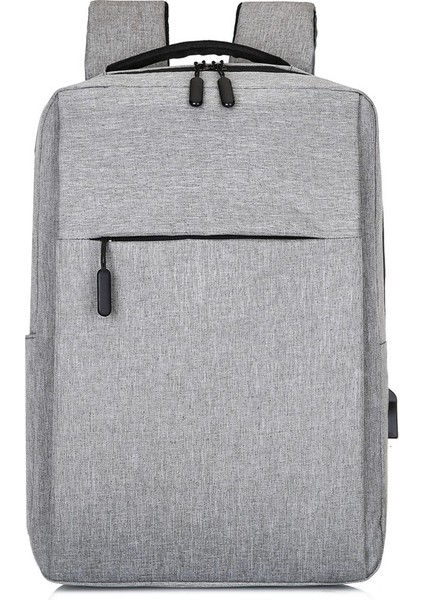 Oxford Kumaş Düz Renk Bilgisayar Çantası 14 Inç 15.6 Inç Dizüstü Sırt Çantası Erkek Iş Seyahati Sırt Çantası (Yurt Dışından) fiyatları