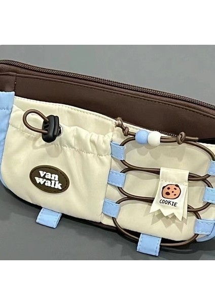 Kalem Çantası Sevimli Karikatür Büyük Kapasiteli Öğrenci Kırtasiye (Yurt Dışından)