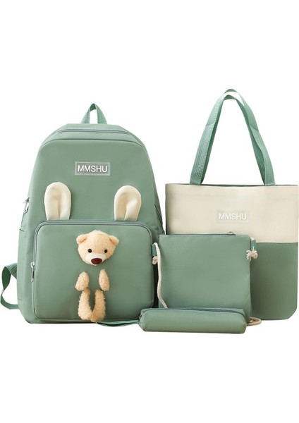 4 Parça Büyük Kapasiteli Okul Çanta Seti (Yurt Dışından) fiyatları