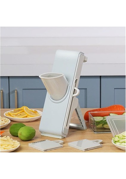 Plastik Sebze Dilimleyici, Mutfak Için Modern Paslanmaz Çelik Bıçak Çok Fonksiyonlu Ipek Dilimleyici (Yurt Dışından) fırsatları