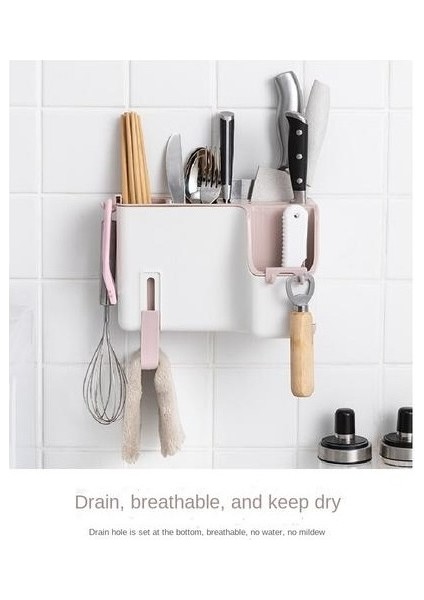 Plastik Çubuklar Kafes, Mutfak Boşaltılabilir Çubuklar Için Duvara Monte Çift Amaçlı (Yurt Dışından) indirimleri