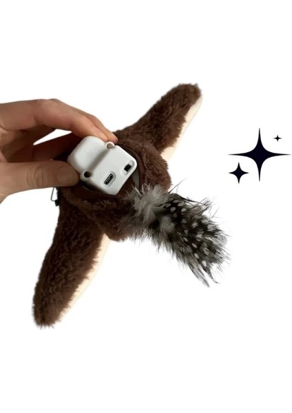 Şarjlı Peluş Uçan Kuş Oyuncak