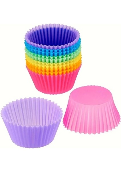 12'li Silikon Muffin Kalıbı