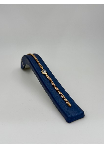 14 Ayar Altın Baget Gurmet Bileklik