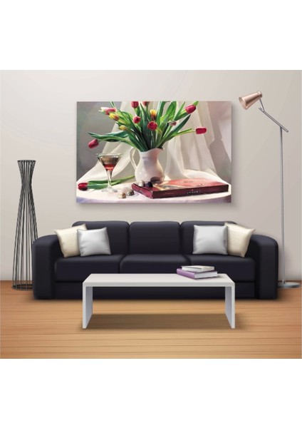 - Dekoratif Baskı Özel Tasarım Dikdödrtgen Kanvas Tablo 708