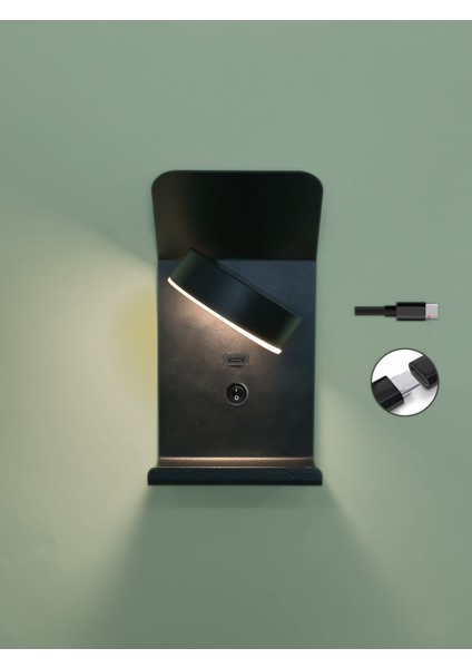 Modern Apli̇k, Duvar Apli̇ği̇, Type-C Şarj Gi̇ri̇şli̇
