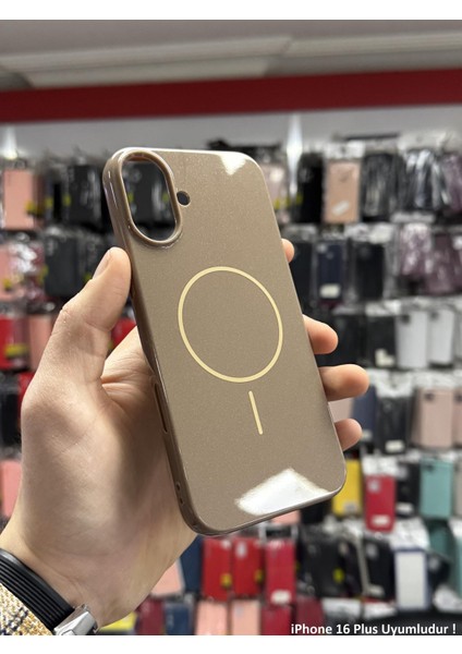 Iphone 16 Plus Uyumlu Premium Özel Seri Magsafe Think Kılıf modelleri