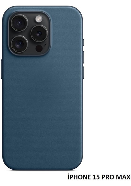 iPhone 15 Pro Max Için Magsafe Özellikli Mikro Dokuma Kılıf fırsatları