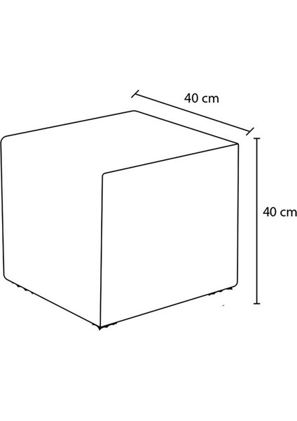 Asos Puf - Sarı