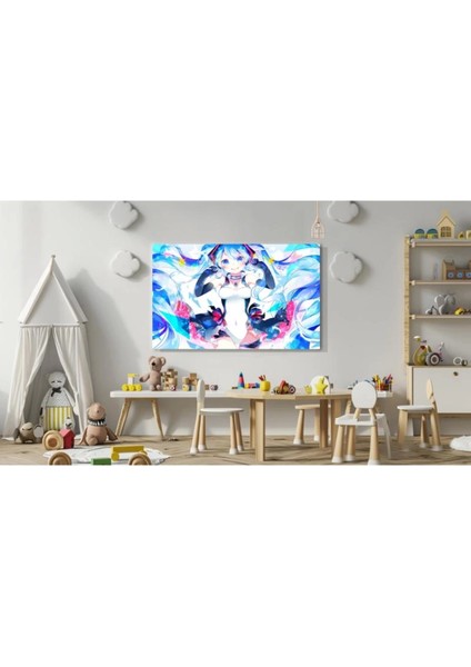 - Dekoratif Baskı Anime Kanvas Tablıo 125
