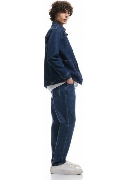 Normal Bel Pamuklu 90's Slim Fit Jean Pantolon - Howland Jean