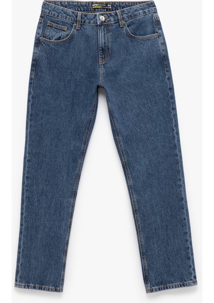 Normal Bel Pamuklu 90's Slim Fit Jean Pantolon - Howland Jean