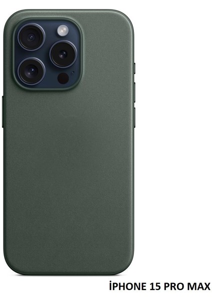 iPhone 15 Pro Max Için Magsafe Özellikli Mikro Dokuma Kılıf fiyatları