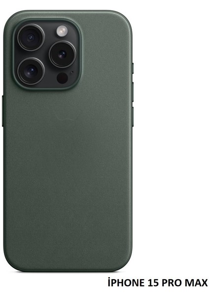 iPhone 15 Pro Max Için Magsafe Özellikli Mikro Dokuma Kılıf fırsatları