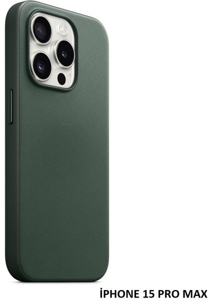 iPhone 15 Pro Max Için Magsafe Özellikli Mikro Dokuma Kılıf indirimleri