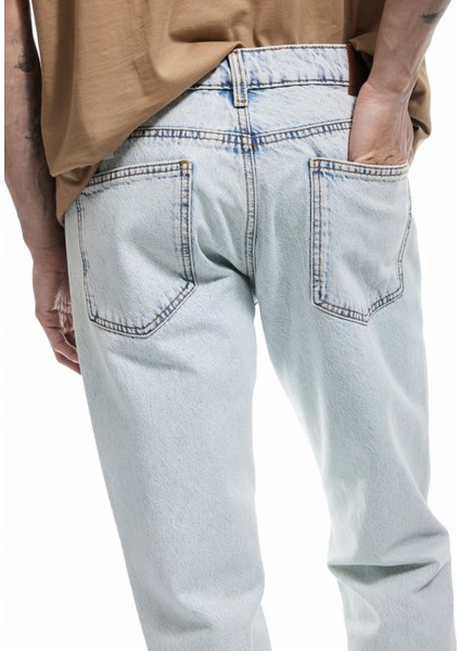 Normal Bel Pamuklu 90's Slim Fit Jean Pantolon - Howland Jean