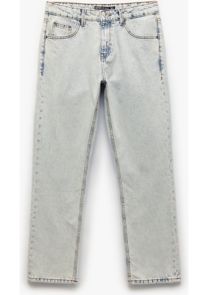 Normal Bel Pamuklu 90's Slim Fit Jean Pantolon - Howland Jean