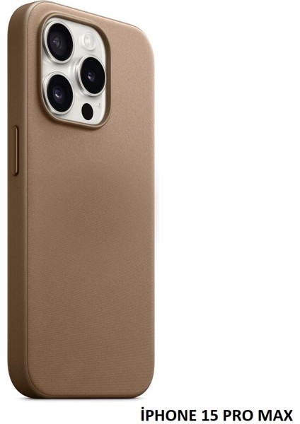 iPhone 15 Pro Max Için Magsafe Özellikli Mikro Dokuma Kılıf indirimleri