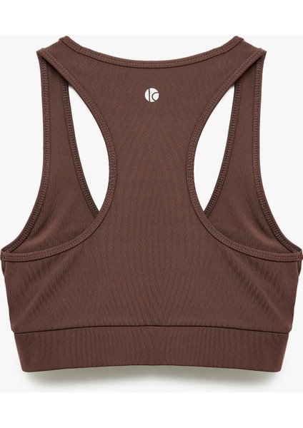 U Yaka Kolsuz Slim Fit Kaplı Sporcu Sütyeni fiyatları
