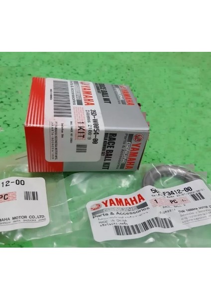 Rx 135 Yarış Topu Takımı Konik Direksiyon 35D-W0054-00 Ball Race Kıt Yamaha RX115'E Uyumlu RX135 Orjinal Parçalar Yamaha Rx-King Rxk Rx 135 Yarış Topu Takımı Konik Direksiyon 35D-W0054-00