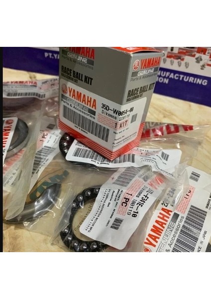 Rx 135 Yarış Topu Takımı Konik Direksiyon 35D-W0054-00 Ball Race Kıt Yamaha RX115'E Uyumlu RX135 Orjinal Parçalar Yamaha Rx-King Rxk Rx 135 Yarış Topu Takımı Konik Direksiyon 35D-W0054-00 fiyatları