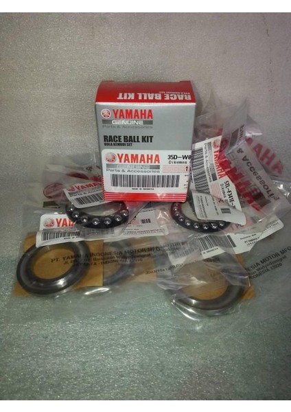 Rx 135 Yarış Topu Takımı Konik Direksiyon 35D-W0054-00 Ball Race Kıt Yamaha RX115'E Uyumlu RX135 Orjinal Parçalar Yamaha Rx-King Rxk Rx 135 Yarış Topu Takımı Konik Direksiyon 35D-W0054-00 fırsatları