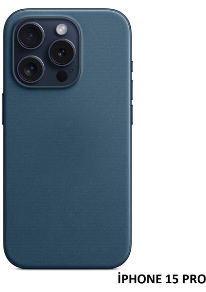 iPhone 15 Pro Için Magsafe Özellikli Mikro Dokuma Kılıf fiyatları