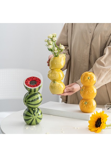 Iskandinav Tarzı Basit Meyve Çiçek Vazosu (Yurt Dışından) fiyatları