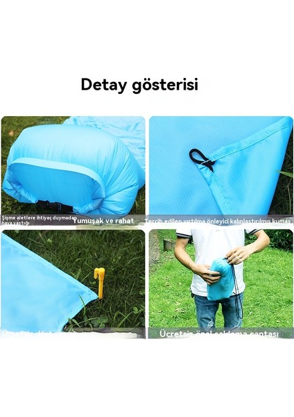 4 Kişi Su Geçirmez Açık Yastık ile Taşınabilir Nem Geçirmez Yastık (Yurt Dışından) modelleri