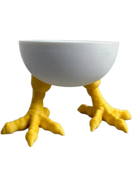 Chicken Claw Porcelain Holder Tavuk Pençeleri Porselen Standı Ev Süsleri (Yurt Dışından)