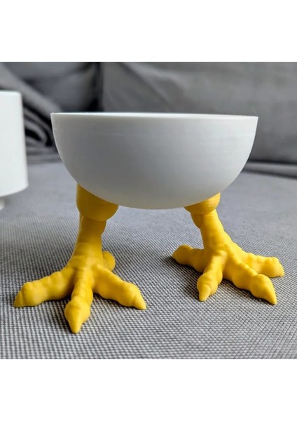 Chicken Claw Porcelain Holder Tavuk Pençeleri Porselen Standı Ev Süsleri (Yurt Dışından) fiyatları